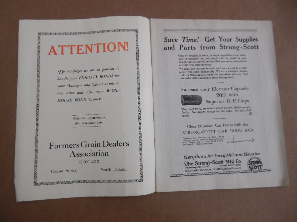 1929 Grainmen&rsquo;s Mirror Official Organ of Grain Dealer Association North Dakota