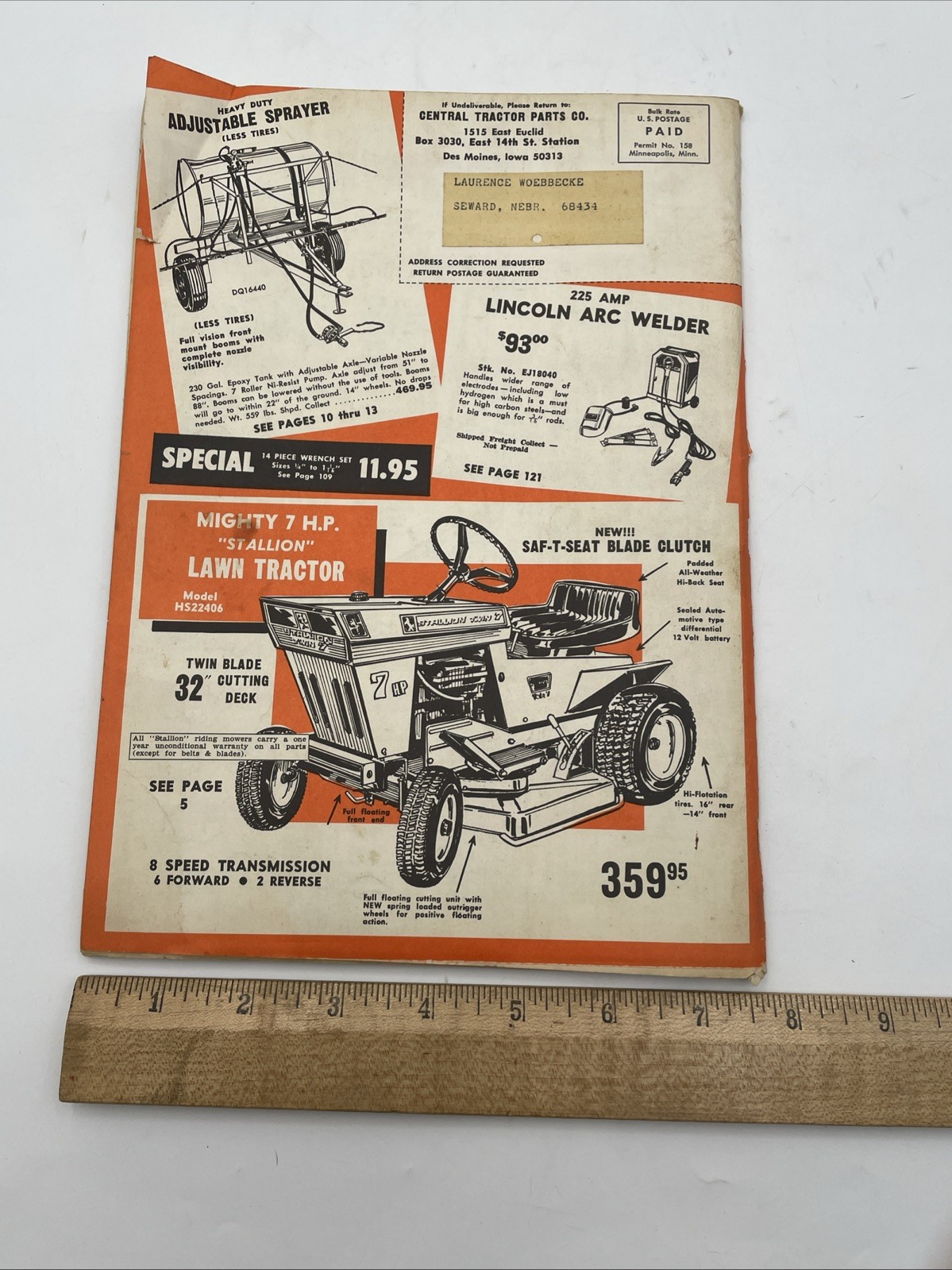 1969 Farm Supply Book Vintage Mailer Catalog Farm Store Hastings Nebraska