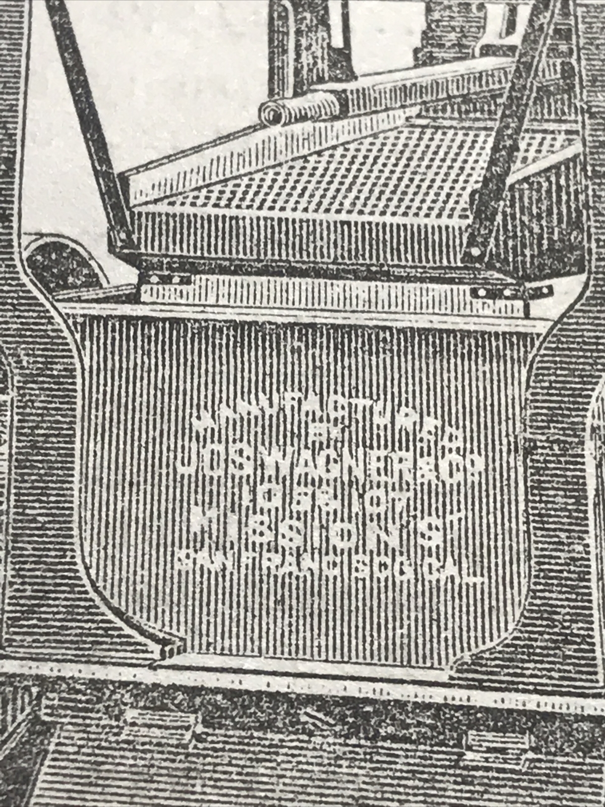 1886 Pacific Roller Mill Farm Advertising – San Francisco – California