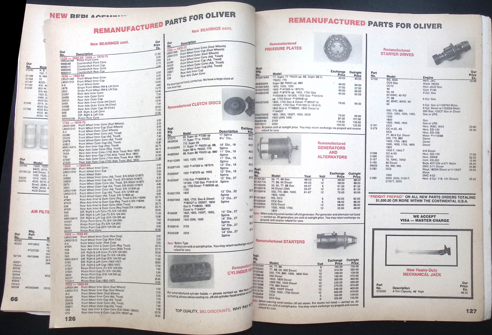 Surplus Tractor Parts Corp, Sears Craftsman, Western Auto, True Value, ERB Equip