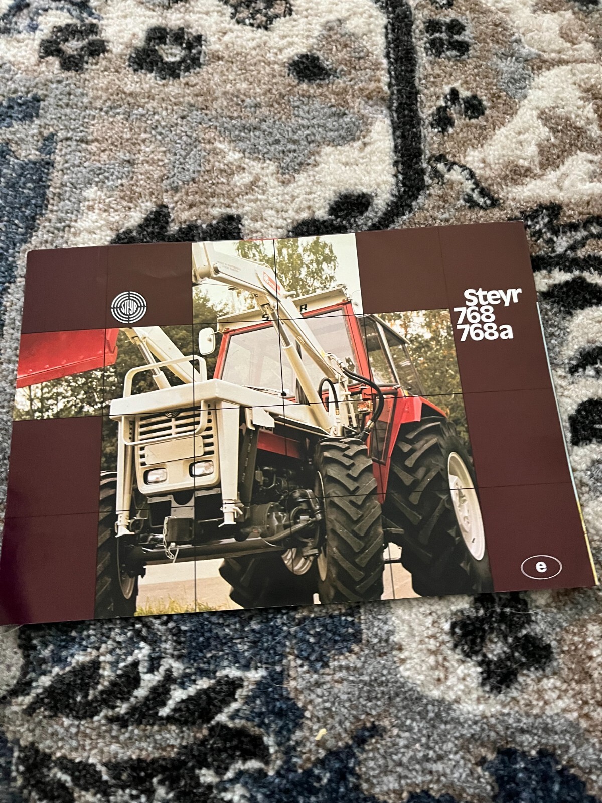 Steyr 768 768A Tractor Brochure FCCA