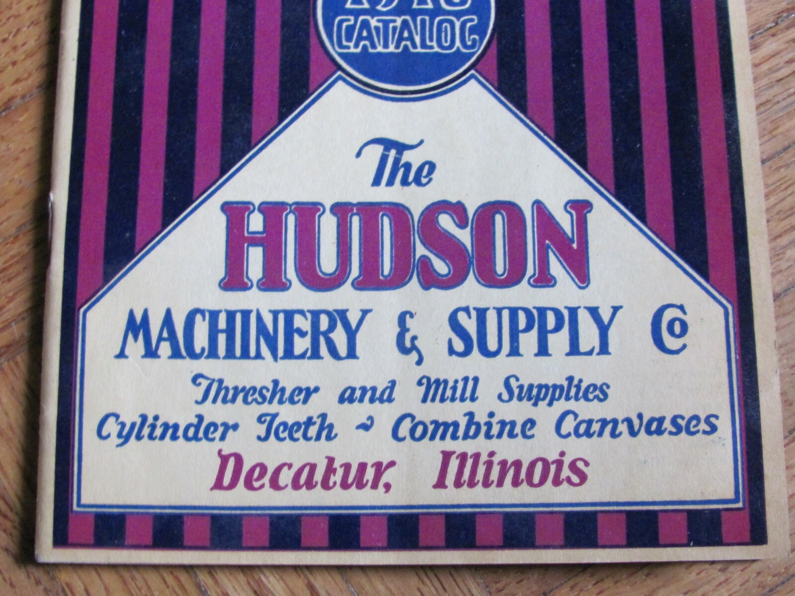 1946 CATALOG HUDSON DECATUR IL FARM MACHINERY & SUPPLY TRESHER