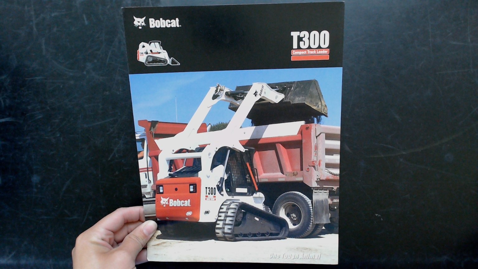 Bobcat T300 Compact Track Loader Brochure Vintage Agriculture 1990s