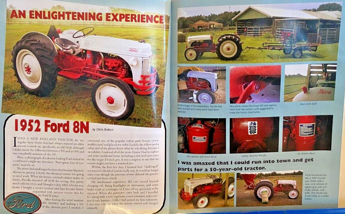 Antique Power Tractor Magazine Jan Feb 2008 1948 Oliver 99 1936 AC WC