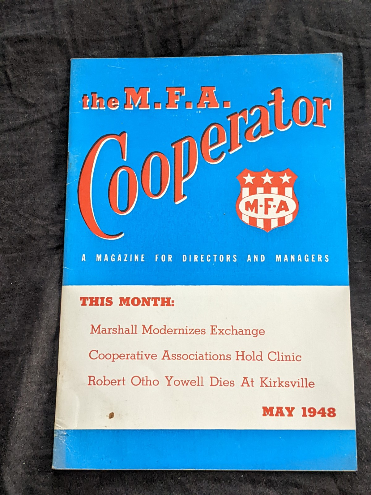 MFA-Missouri Farmers Association 1948 Cooperator Magazine