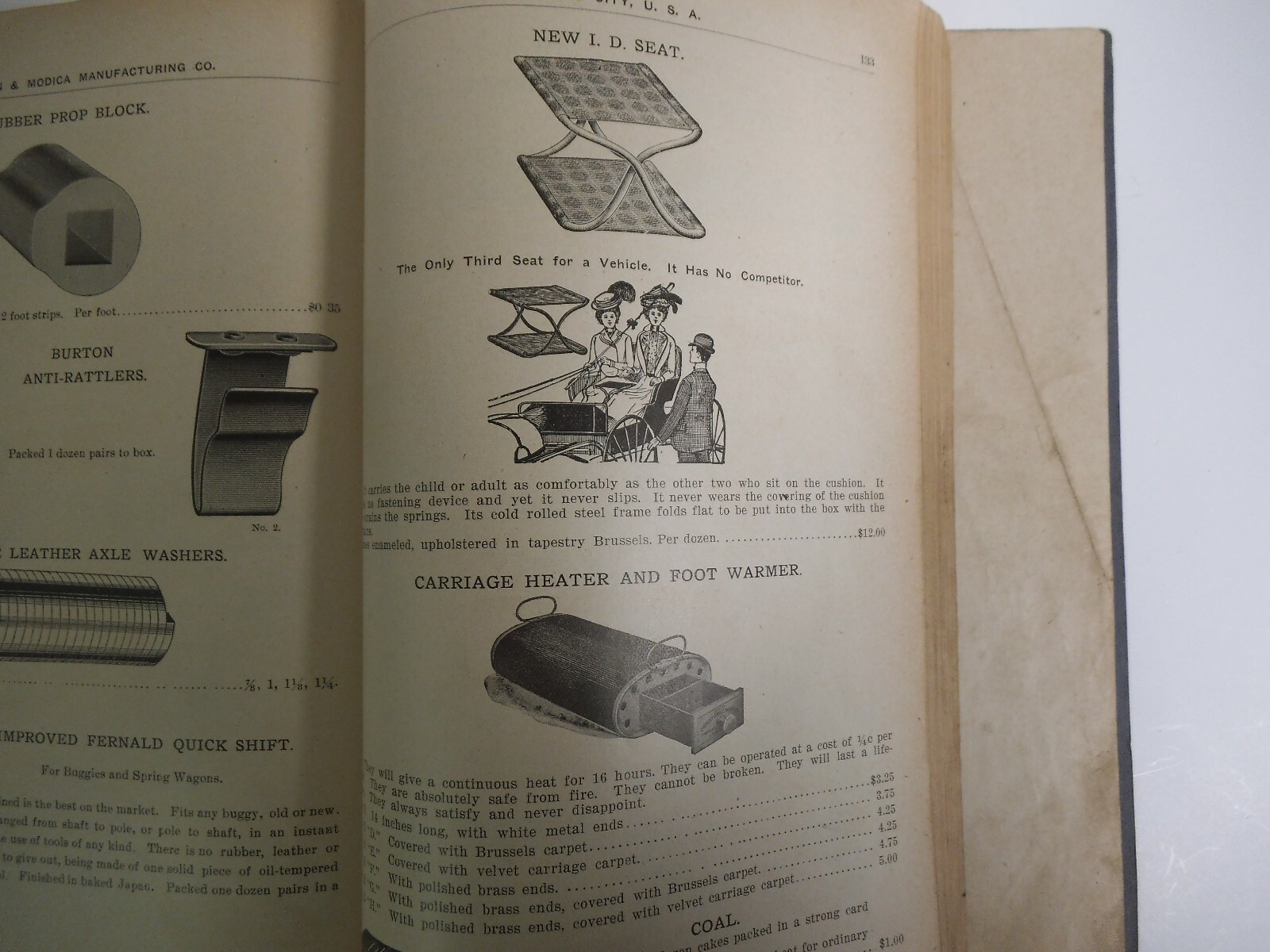 Antique Farm Equipment Manufacturer Catalog Original, Harbison & Modica, 1904