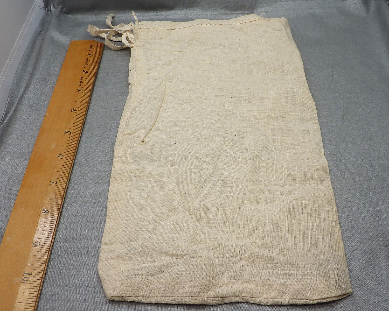 Vintage California Seed Association Cotton Canvas Seed Bag Agriculture 11.5&Prime;x7&Prime;