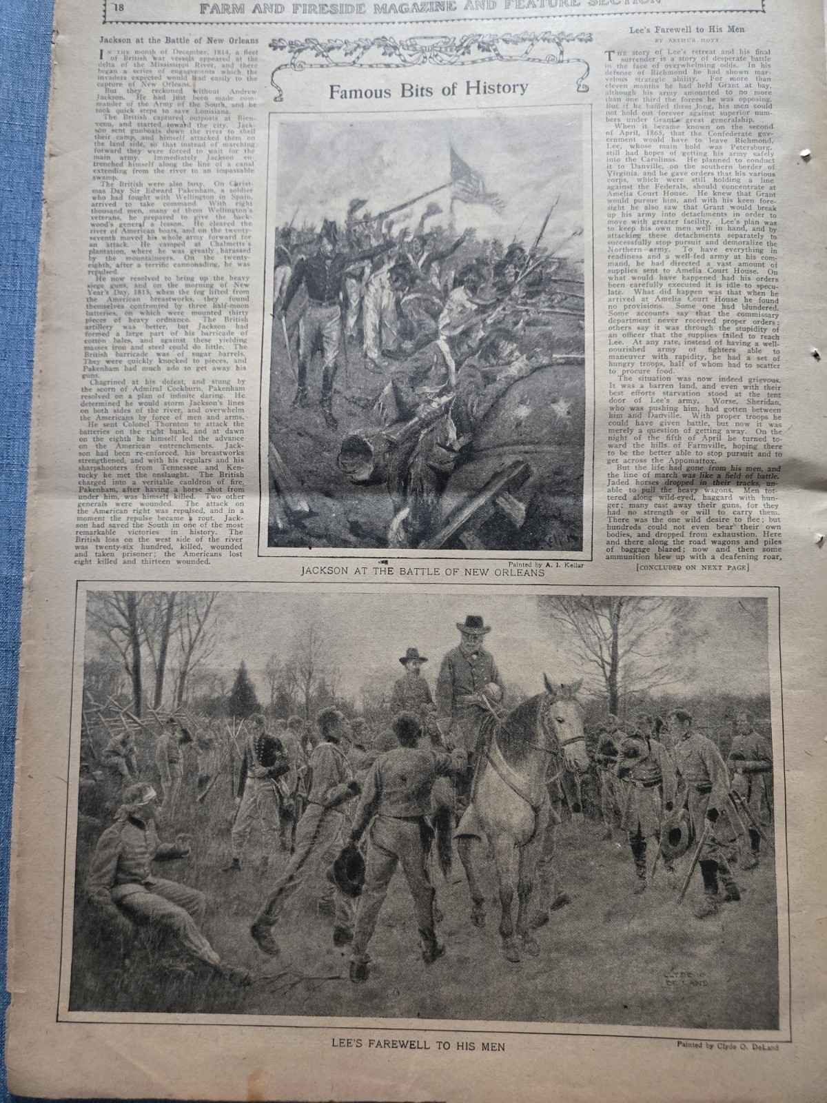 Farm & Fireside Newspaper April 10 1907 Articles Ads Fashion News Humor