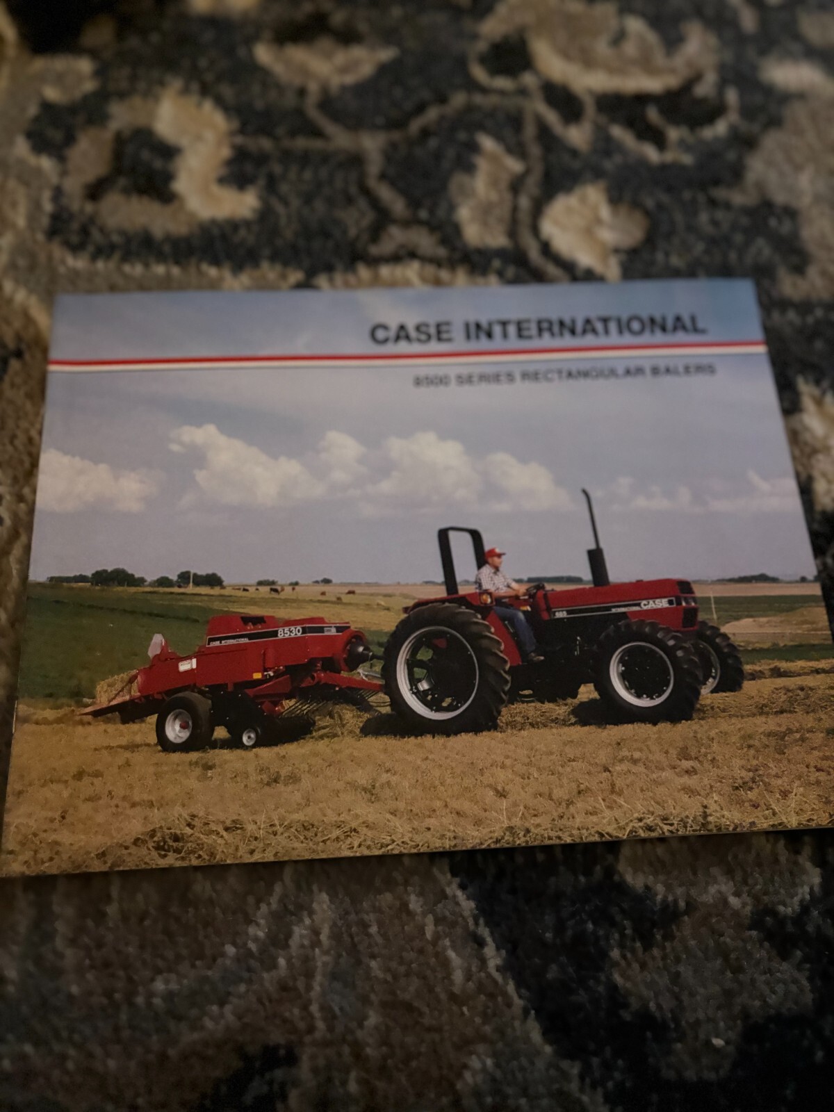 Case International 85 8540 8550 8580 Rectangular Balers For 1989 Brochure FCCA24