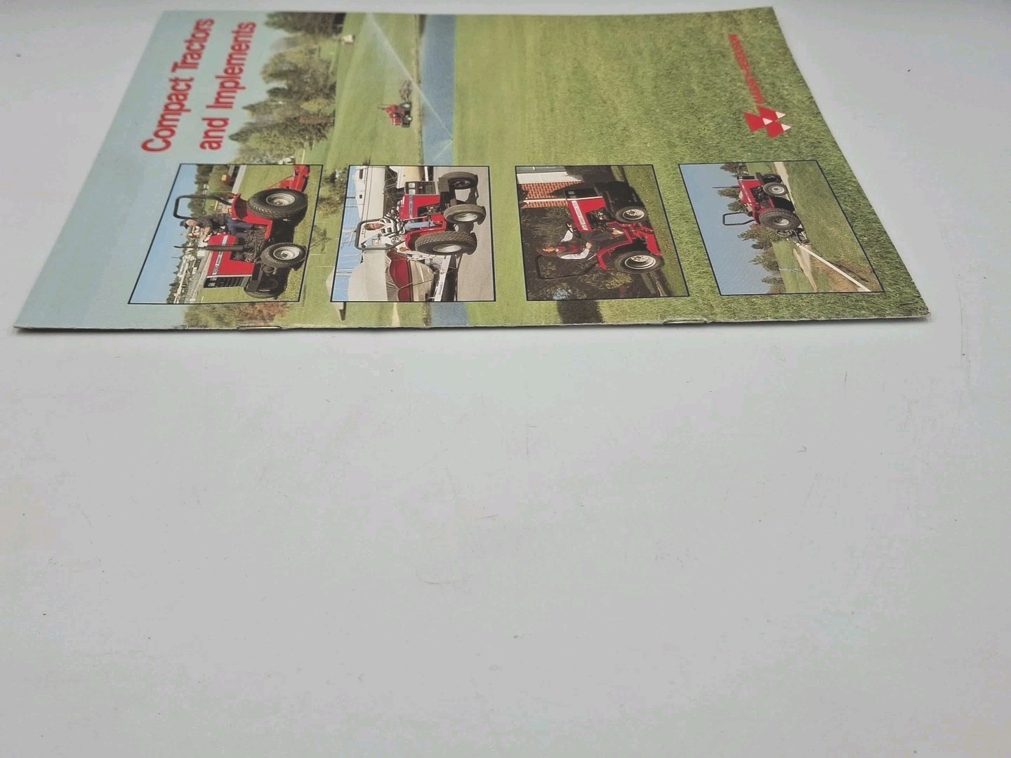 Lot 5x Vtg Tractor Advertising Brochures Massey Ferguson Mitsubishi Allied SMC