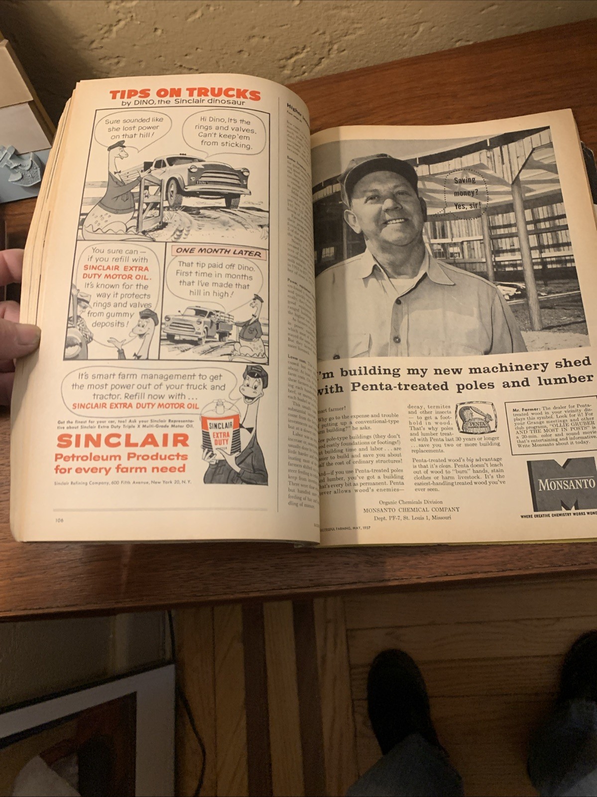 ‘SUCCESSFUL FARMING’ MAGAZINE – MAY ‘57- MAGAZINE OF FARM BUSINESS & FARM HOMES