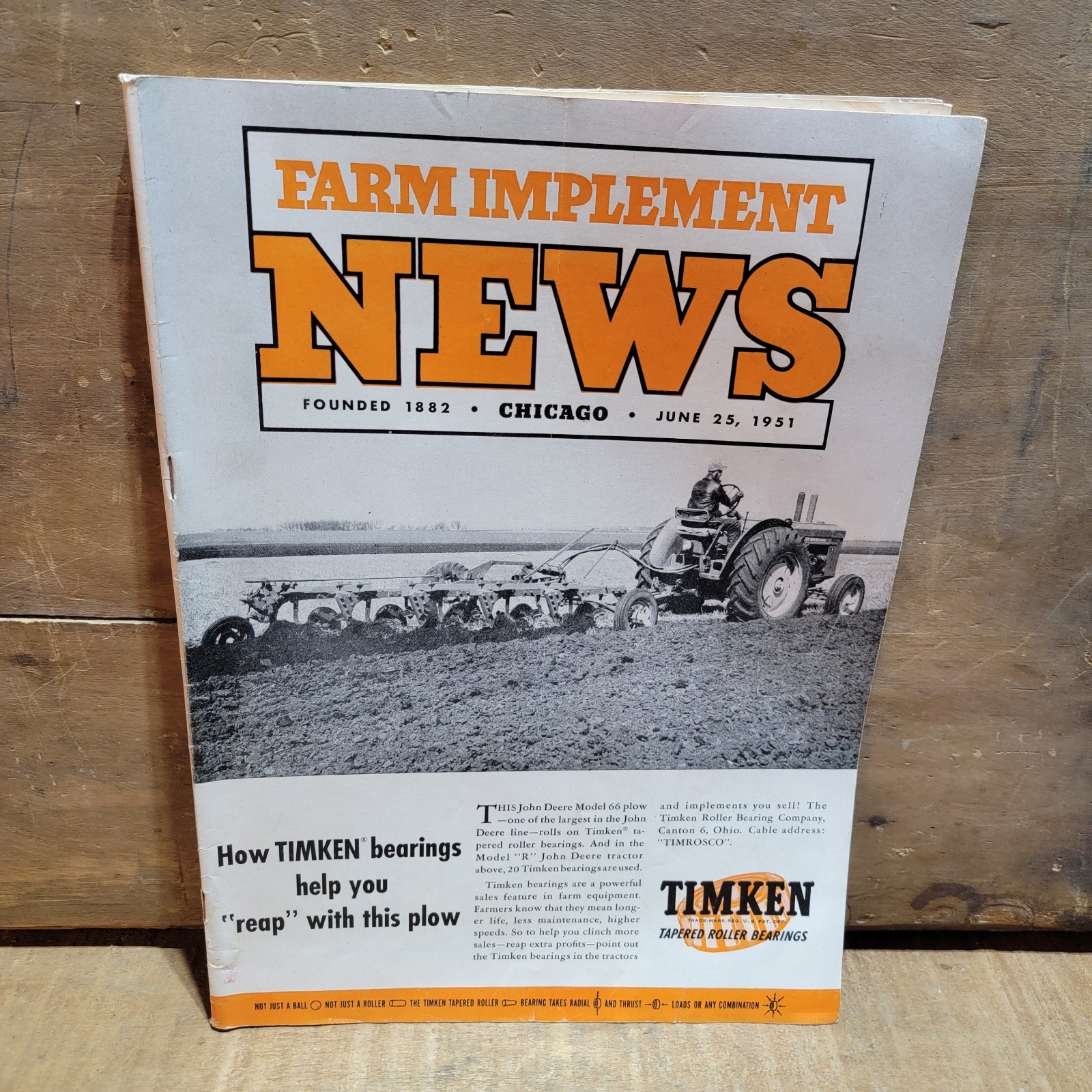Farm Implement News Magazine June 25, 1951