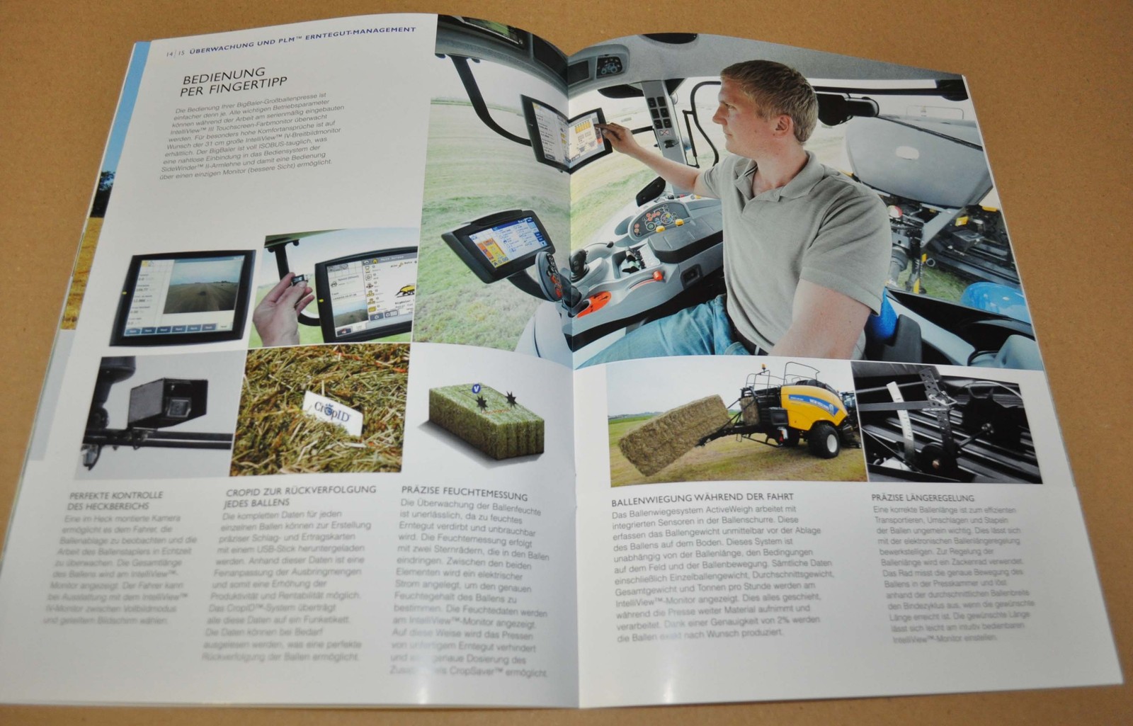 2012 2013 New Holland 870 890 1270 1290 Big Baler Brochure Prospekt DE