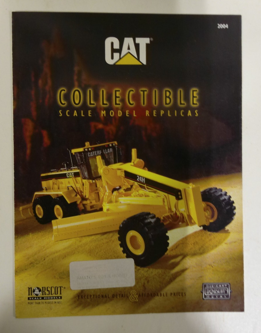 Lot of 4 CAT Norscot Scale Model Replicas Catalogs 2002-2005