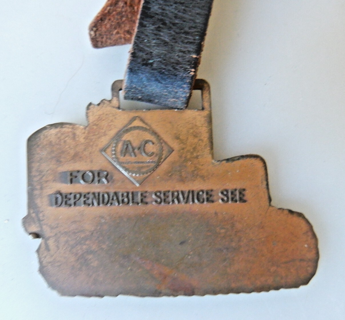 A/C For Dependable Service Heavy Equipment Brass Tag Allis Chalmers HD-20 Dozer