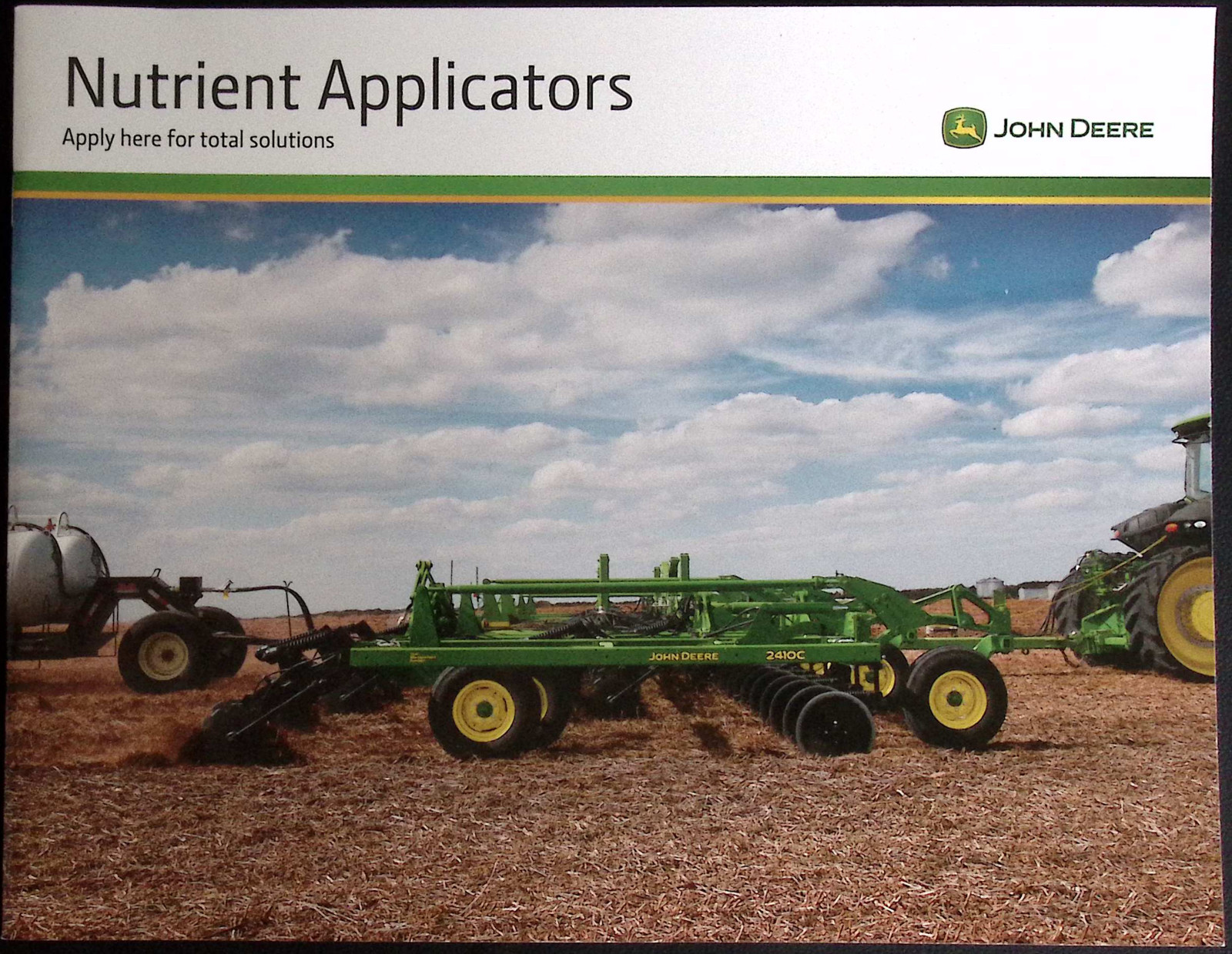 John Deere Nutrient Applicators For 2015 Brochure FCCA