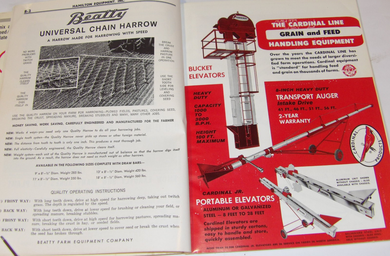 VINTAGE 1968 FARM IMPLEMENT CATALOG~MOWERS/FERTILIZERS/SPRAYERS/TILLERS/SPREADER