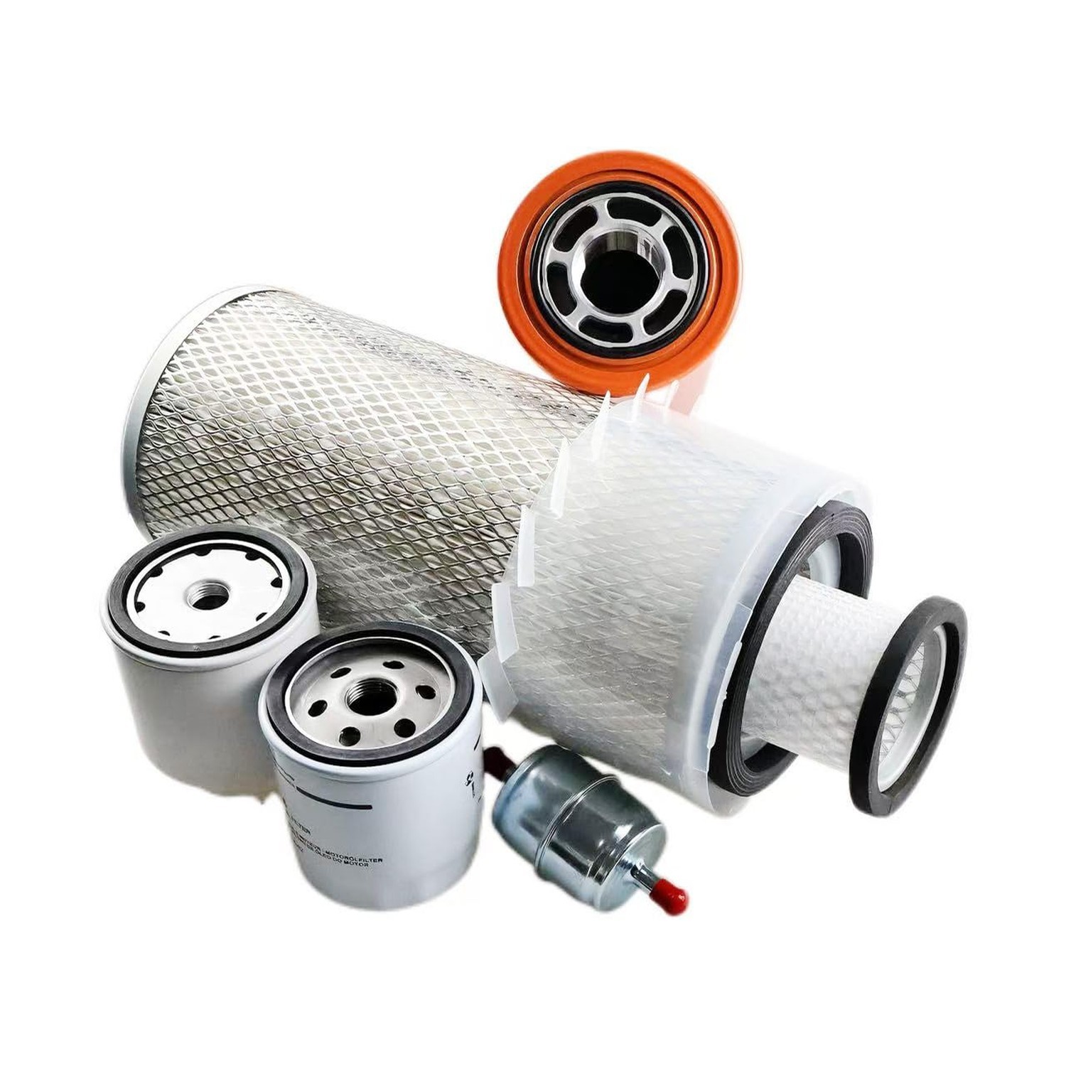 Aftermarket Parts 6PCS Filter Kit Compatible for New Holland LS140 LS150 LS16…
