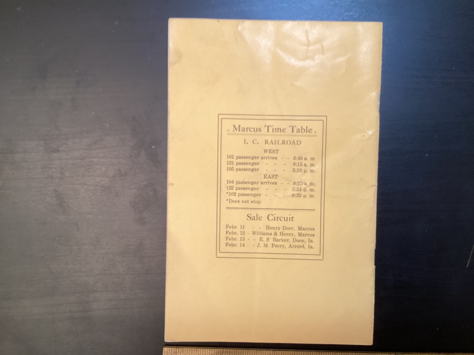 1913 Poland China Sows Sale Catalogue, Henry Dorr, Marcus IA
