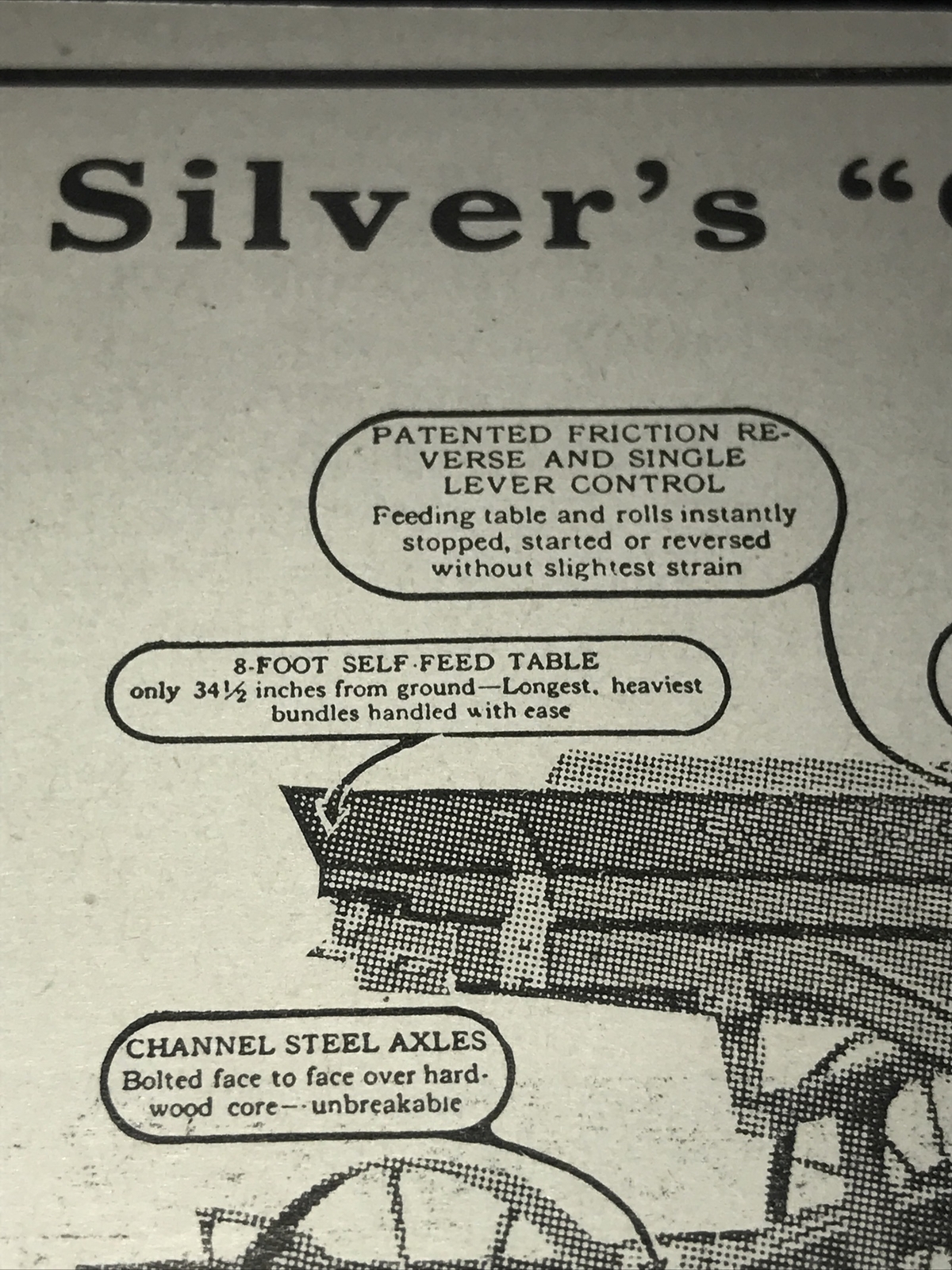 1916 Silver Ohio Silo Fillers Farm Advertising – Salem – Ohio