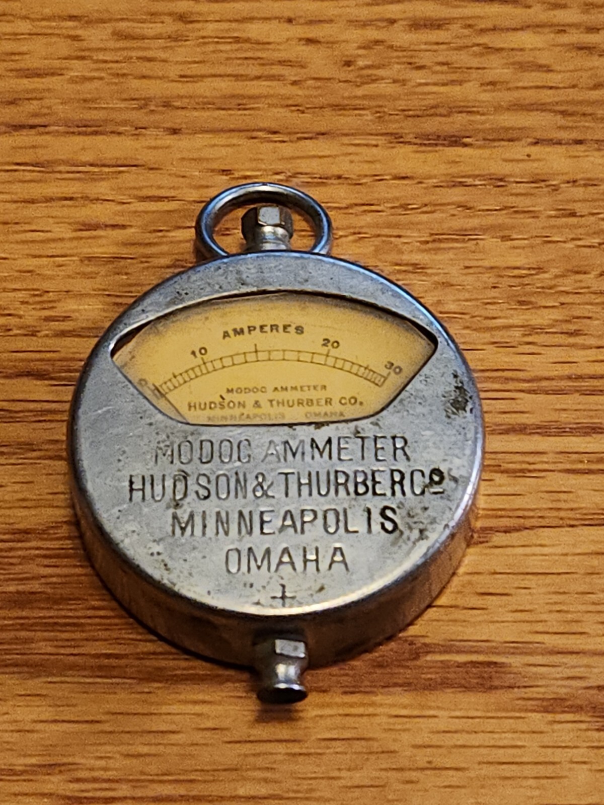 Hudson & Thurber Co. Ammeter Minneapolis MN Omaha NE