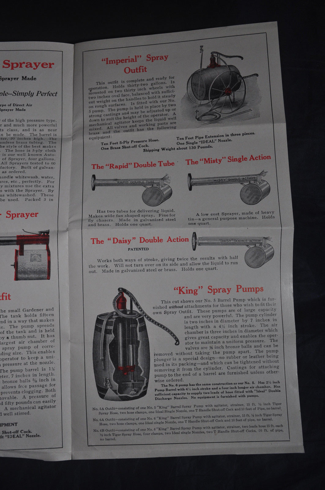 Sprayers in Action: Barrel Pumps-Bucket Pumps & Outfits by Henry & Allen Auburn