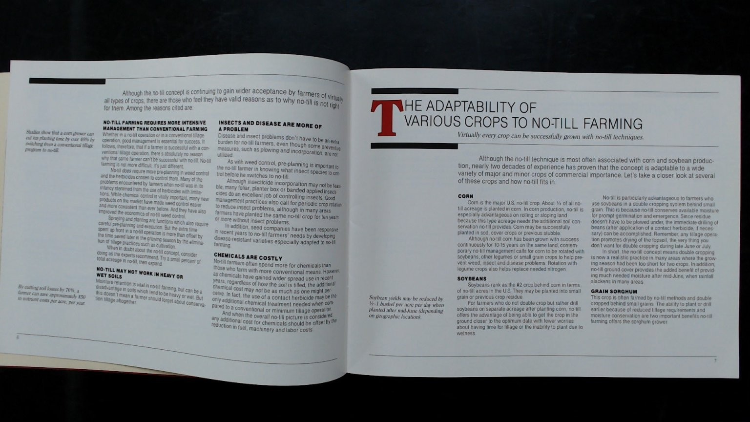 GT No-Till FactBook Agriculture Brochure Conservation Farming Guide