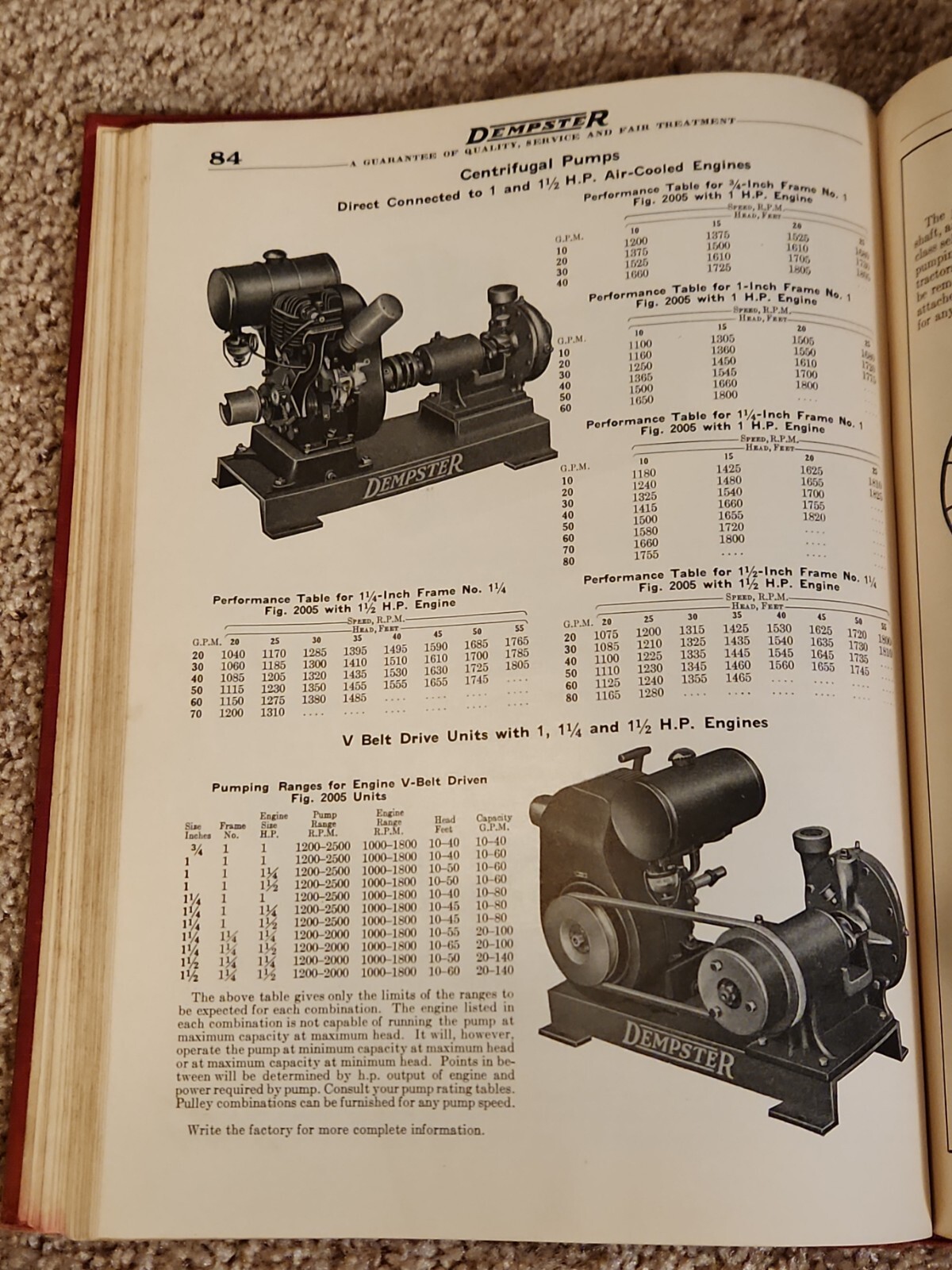 Dempster Mill Catalog 14 1938 Windmill Pump Tank Engines Beatrice NE