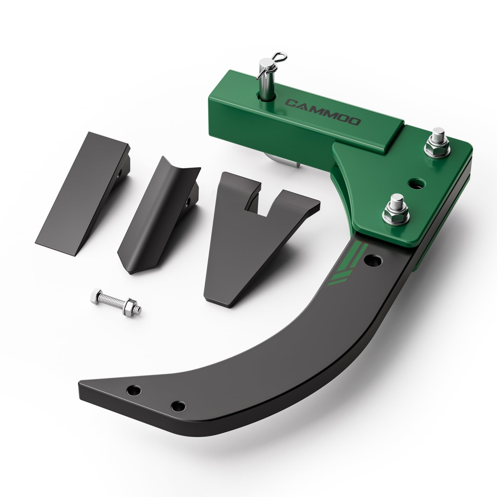 CAMMOO Hitch Mounted Trencher Ripper, Green