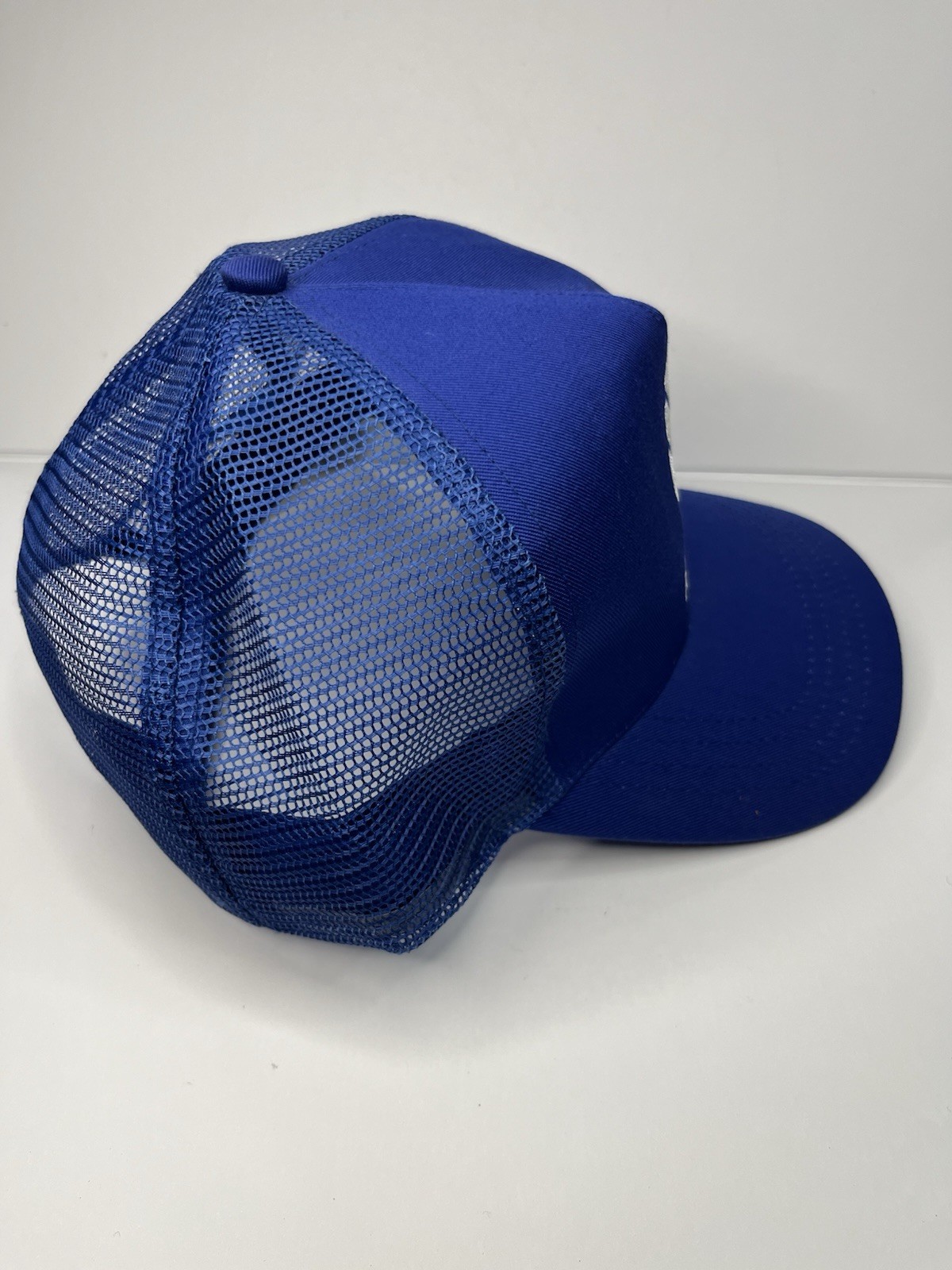 New Holland Trucker Embroidered Baseball Hat Blue Snap Back Adjustable Cap