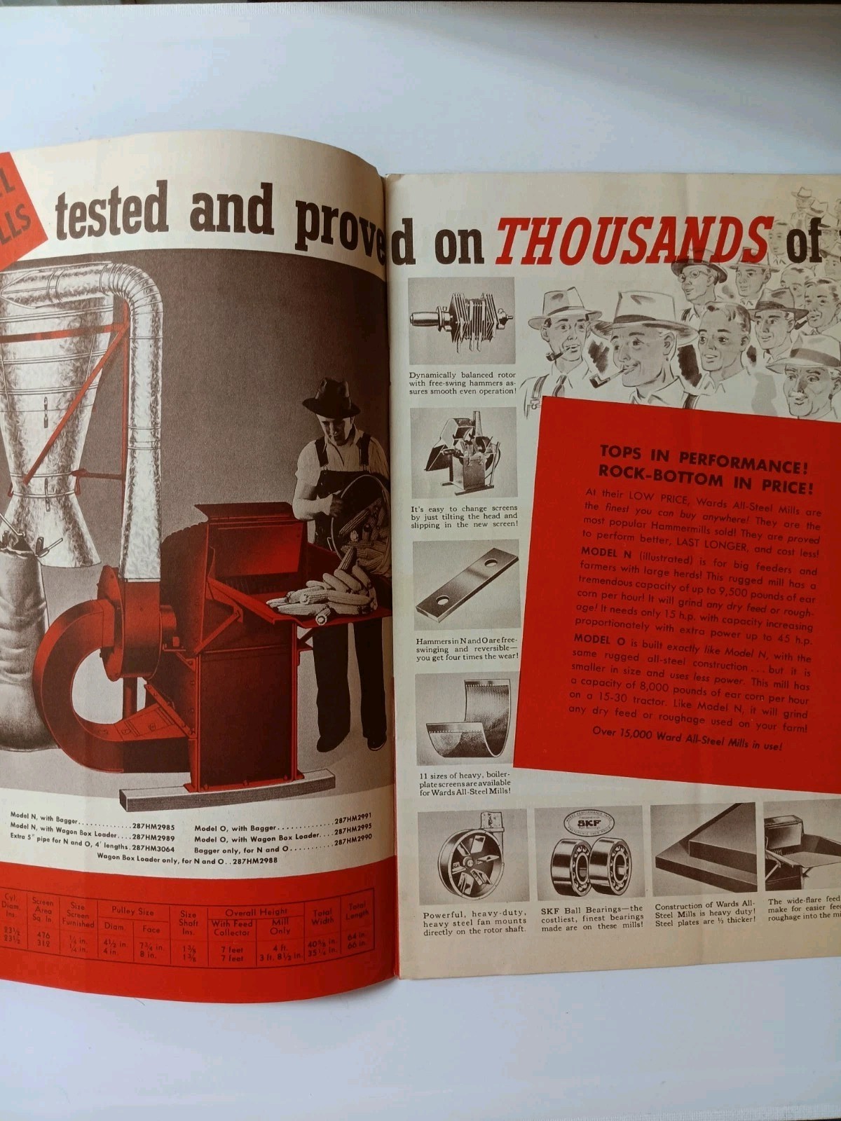 Montgomery Ward Hammermills Brocure Advertising Ephemera