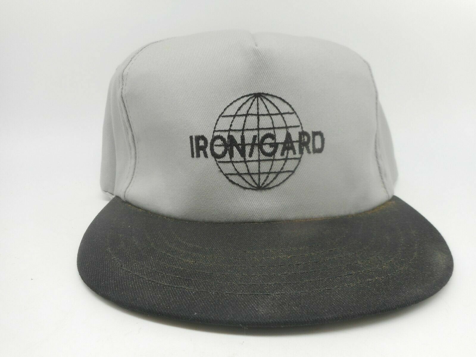 Vintage Case Iron Gard Tractor Paint Adjustable Snap Back Hat Farm Farming
