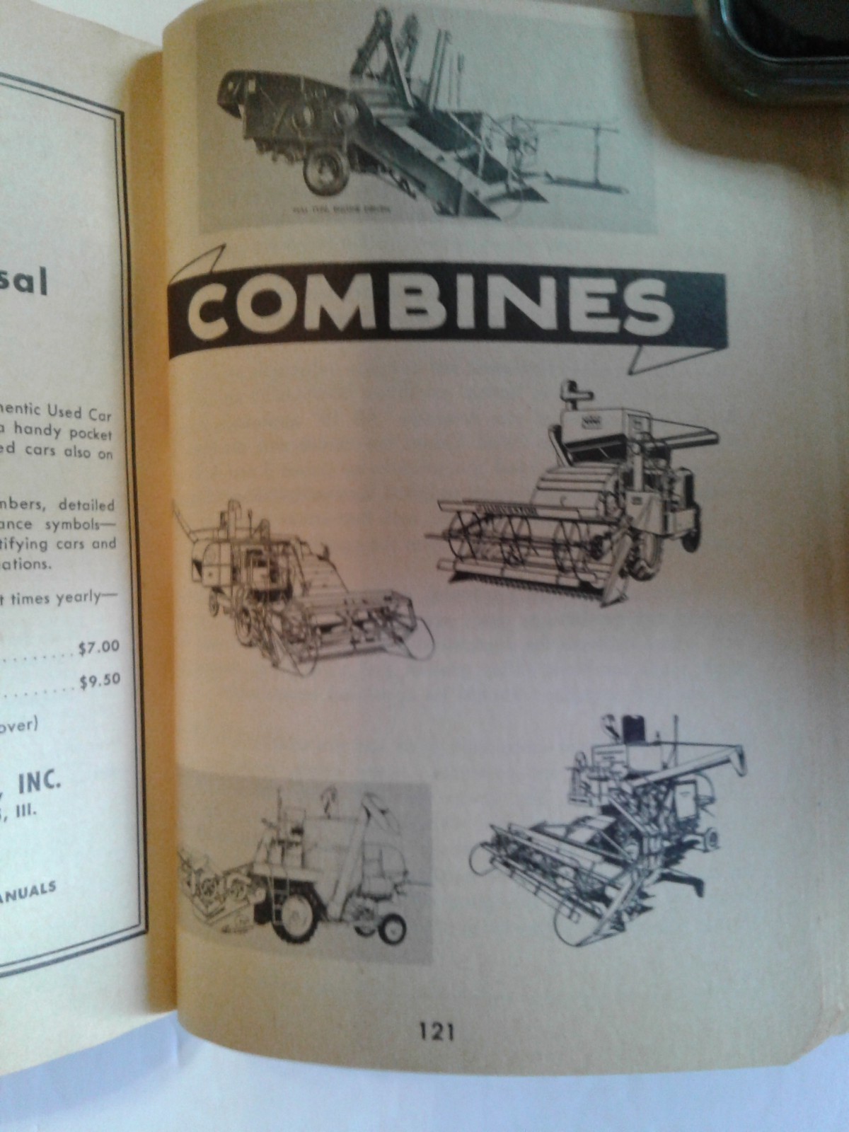 Vintage Agriculture Advertising 1957 Farm & Tractor Blue Book.