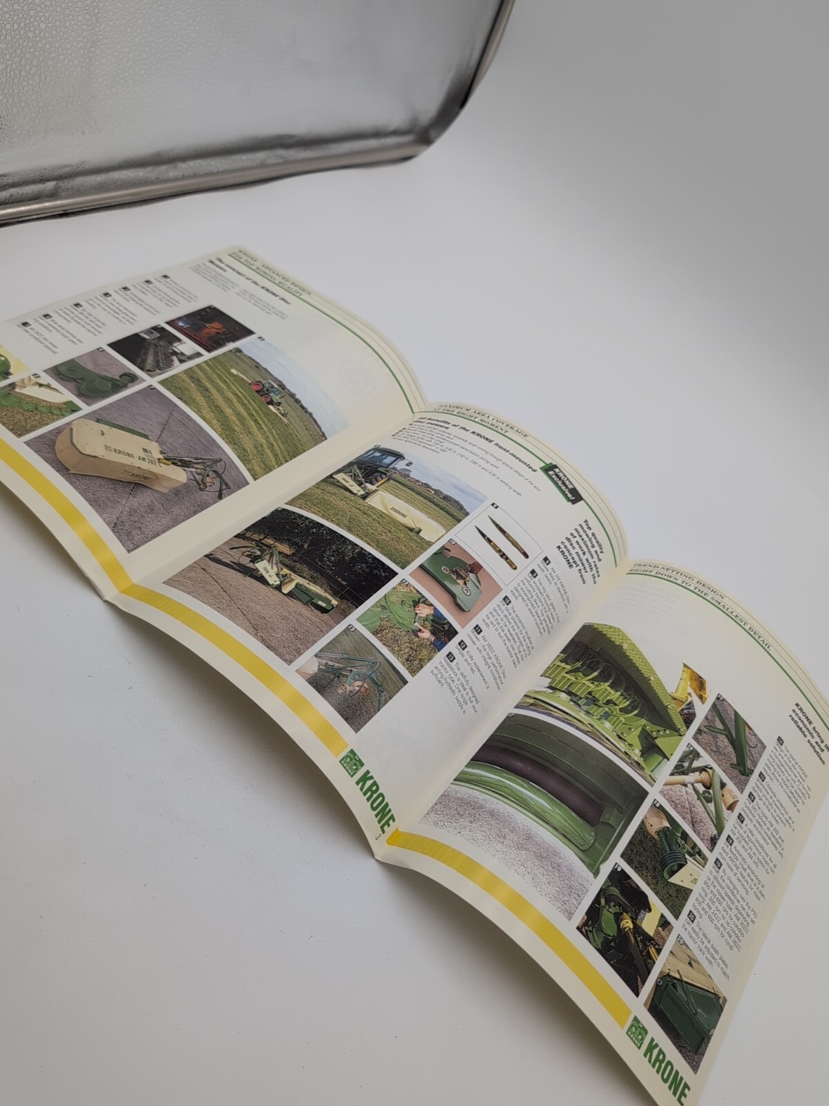 Krone Disc Mower AM 242 Z Sales Brochure Original