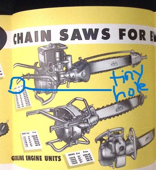 1952 Mall Tool co The Big 10 Chain Saws for Every Cutting Need Dealer Brochure