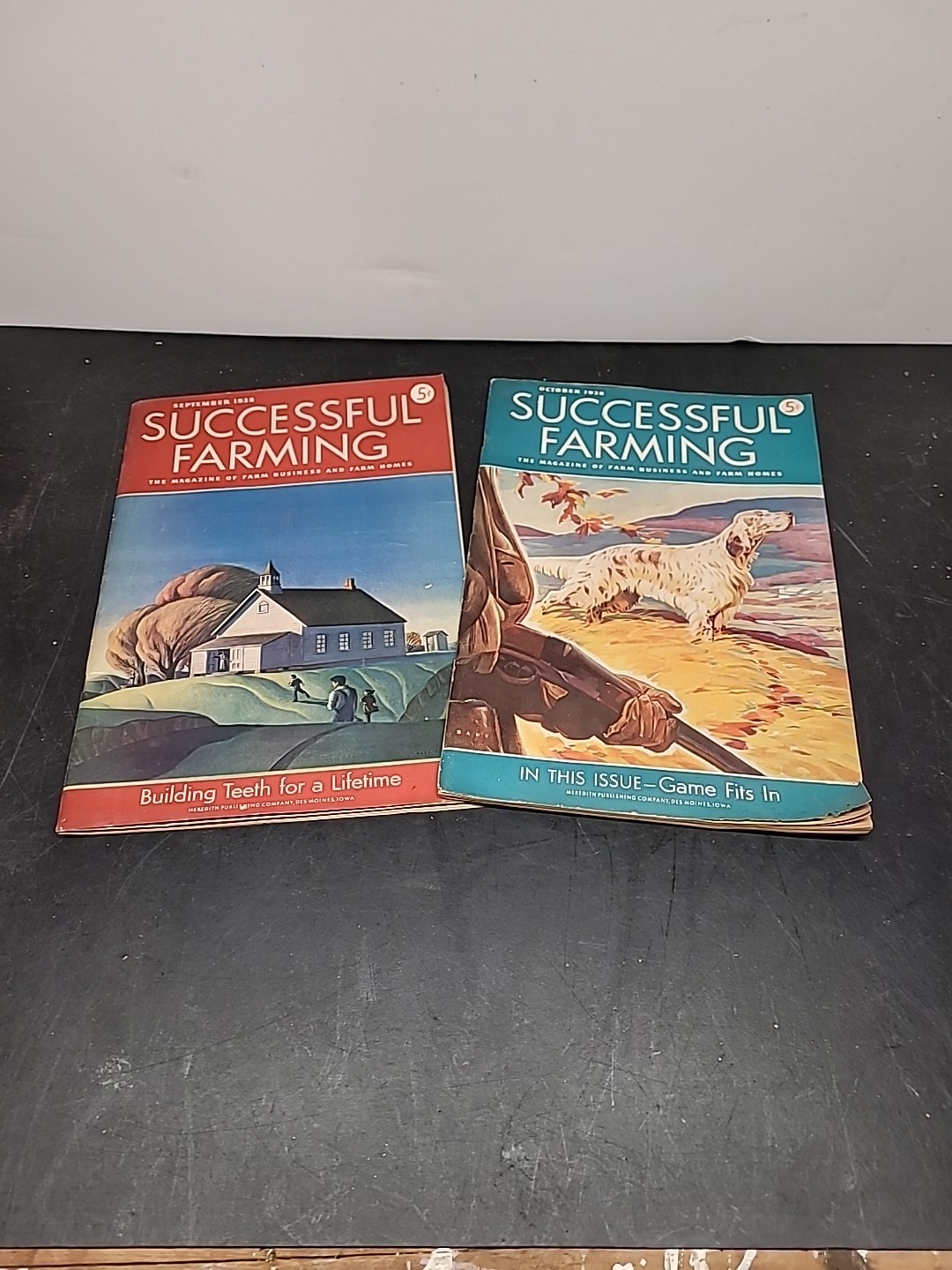 2 VINTAGE Sep. Oct. 1938 SUCCESSFUL FARMING COLLECTOR FARM MAGAZINE SUPER PHOTOS