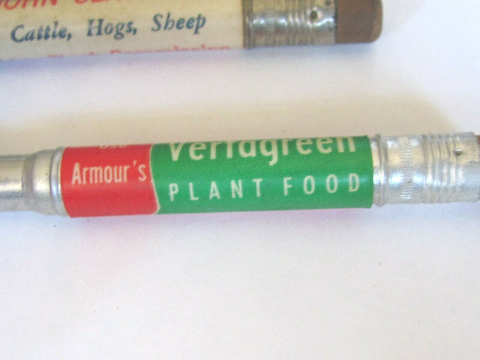 4 BULLET PENCIL NATIONAL LIVESTOCK JOHN CLAY CO – ARMOUR&rsquo;S VERTAGREEN FERTILIZER