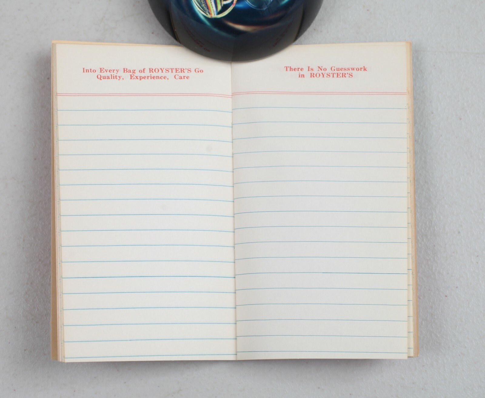 Vintage Farmers Pocket Memo Book 1965 Royster Bonanza Fertilizer