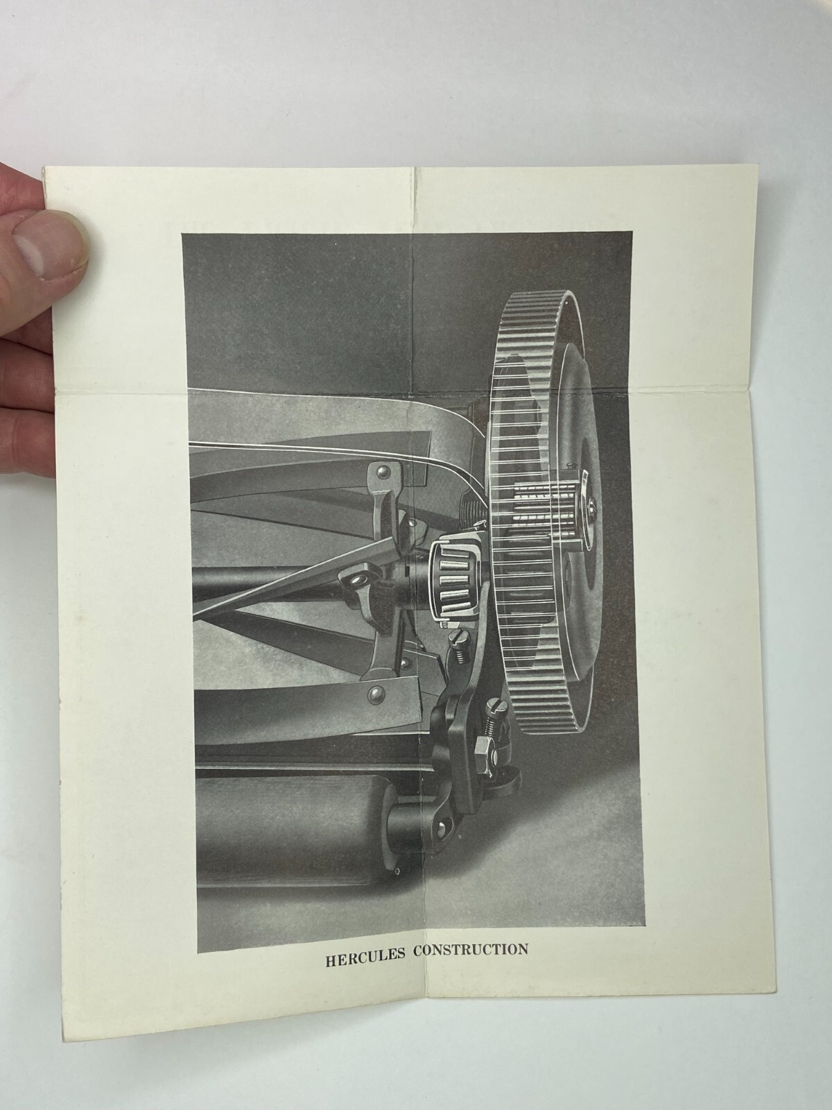 Blair Lawn Mowers – Archive LOT – Advertising Catalog, Brochures, Photo – 1928