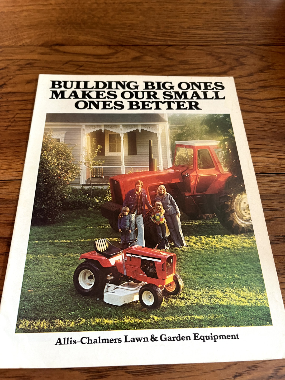 Allis Chalmers Lawn Garden Equipment For 1975 Brochure FCCA
