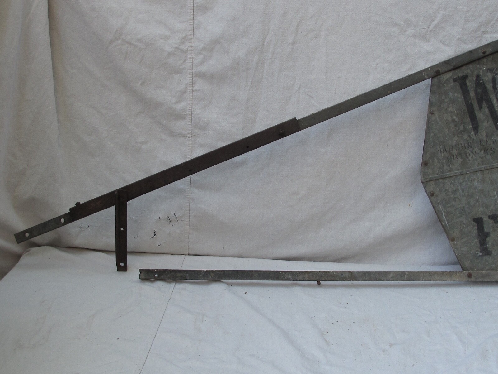 Antique Woodmanse Mfg. Windmill Tail – Freeport, Illinois