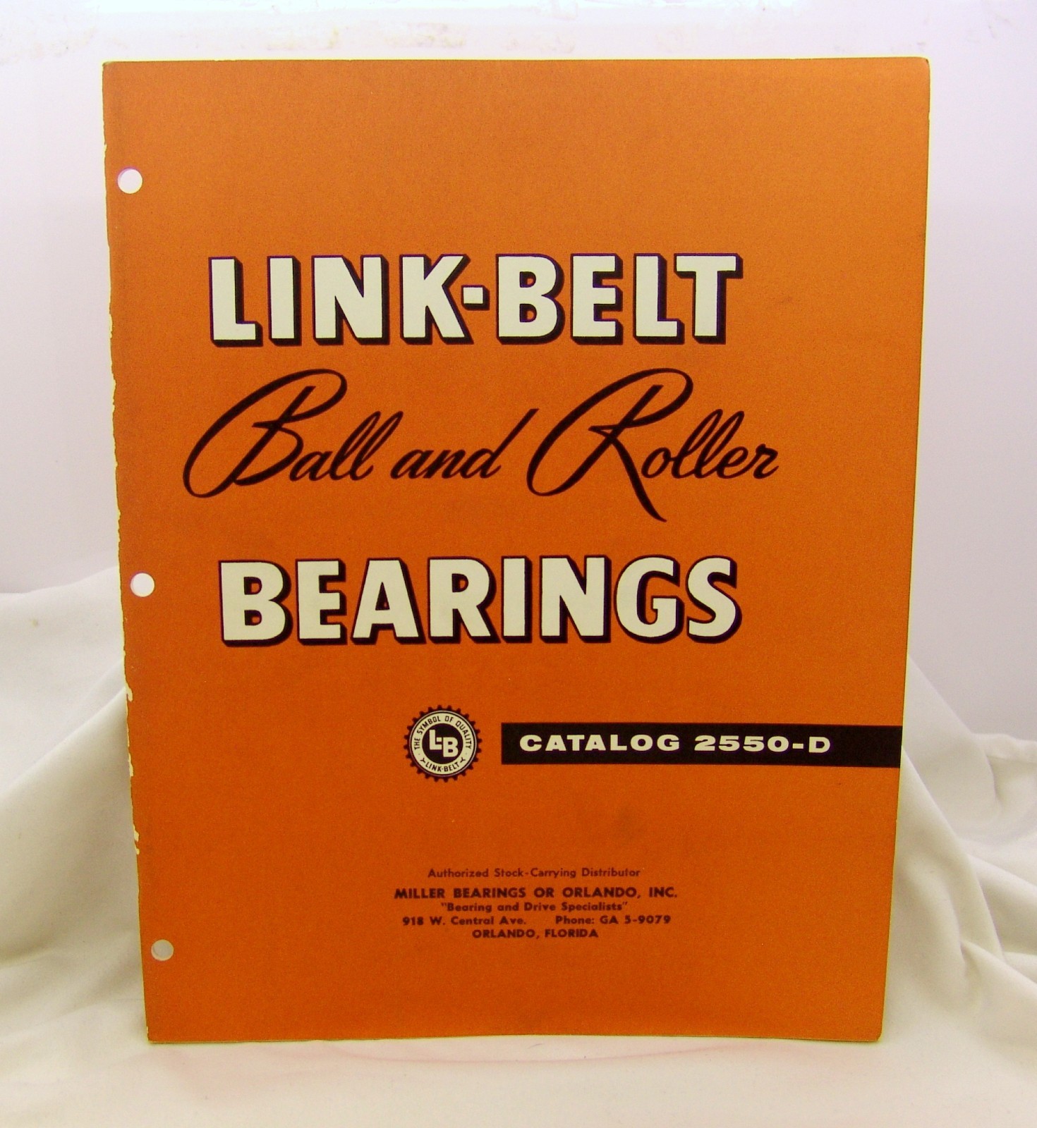 Link-Belt Ball & Roller Bearings Catalog! – 1961! – NO RESERVE!