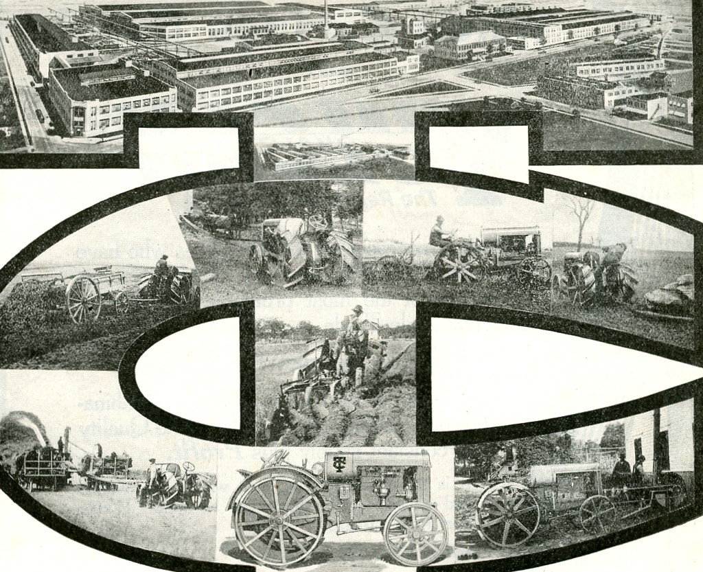 1919 Original Twin City 12-20 Kerosene Tractor Ad. 16 Valve, 4-Cylinder Engine