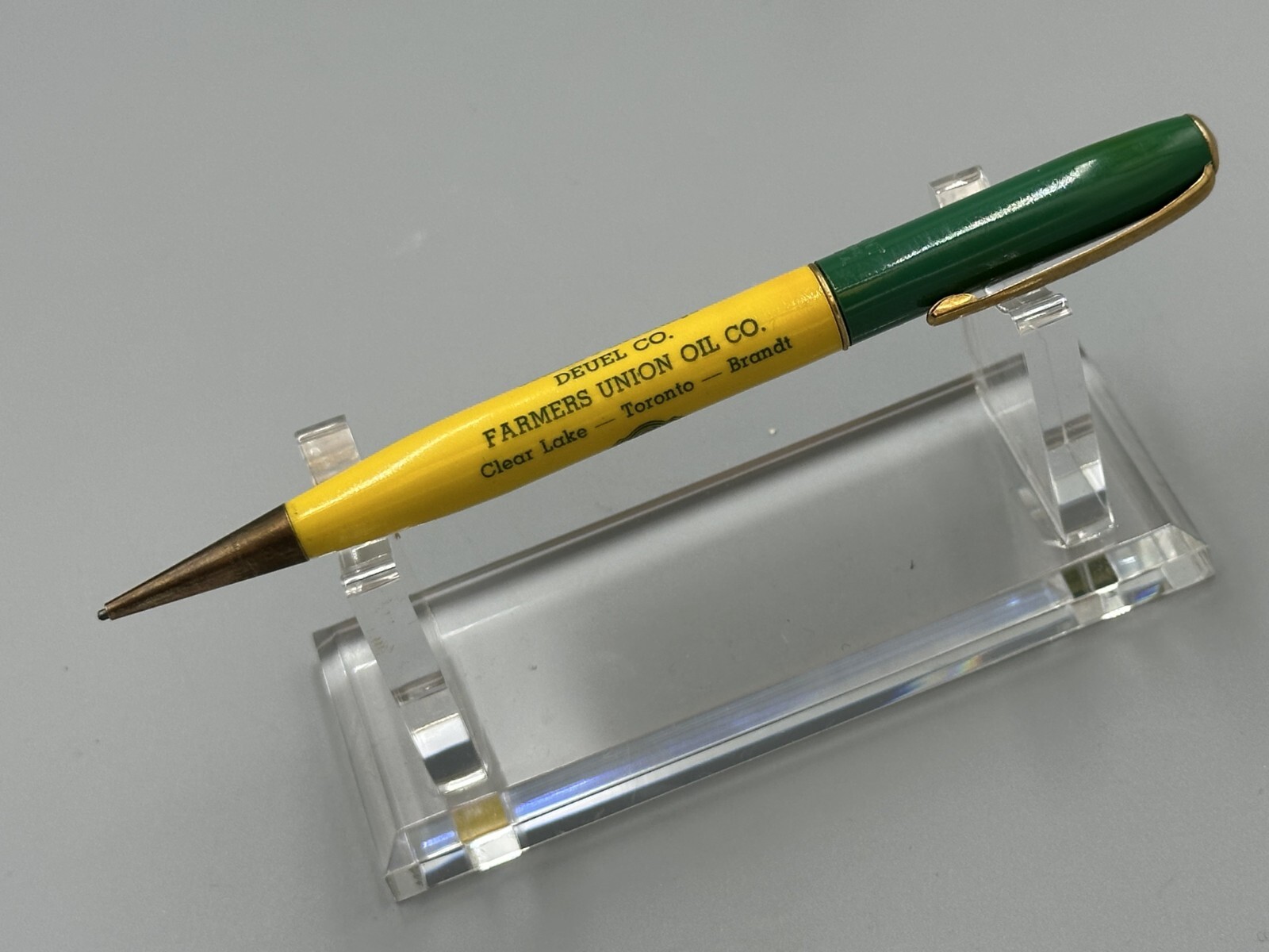 Vintage FARMERS UNION Advertising Mechanical Pencil