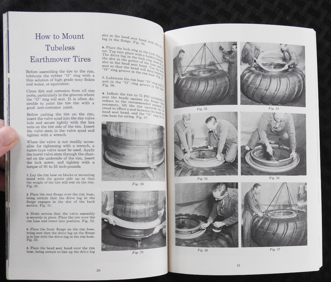 1953 1956 LeTourneau-Westinghouse Tractor Service School Manuals Peoria IL