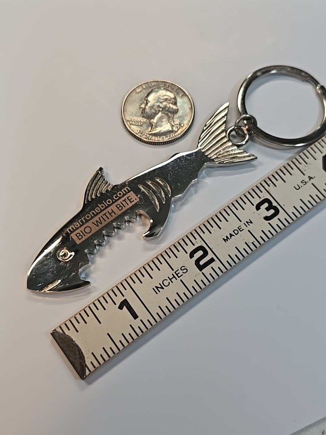 Marrone Bio Innovations Keyring w/ Bottle Opener Bio With Bite Agricultural