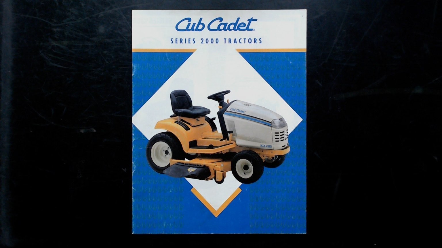 Cub Cadet Series 2000 Tractors Vintage Brochure Lawn Mower Tractor