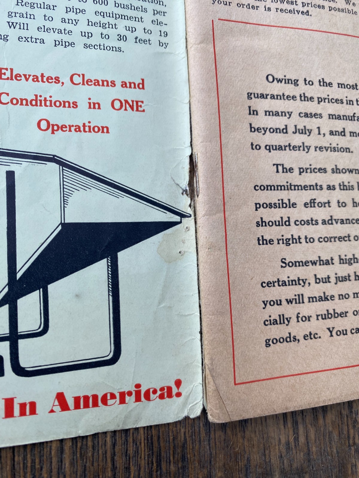 R.R. Howell Thresher & Power Farming Supply Catalog T-34 Minneapolis MN 1934
