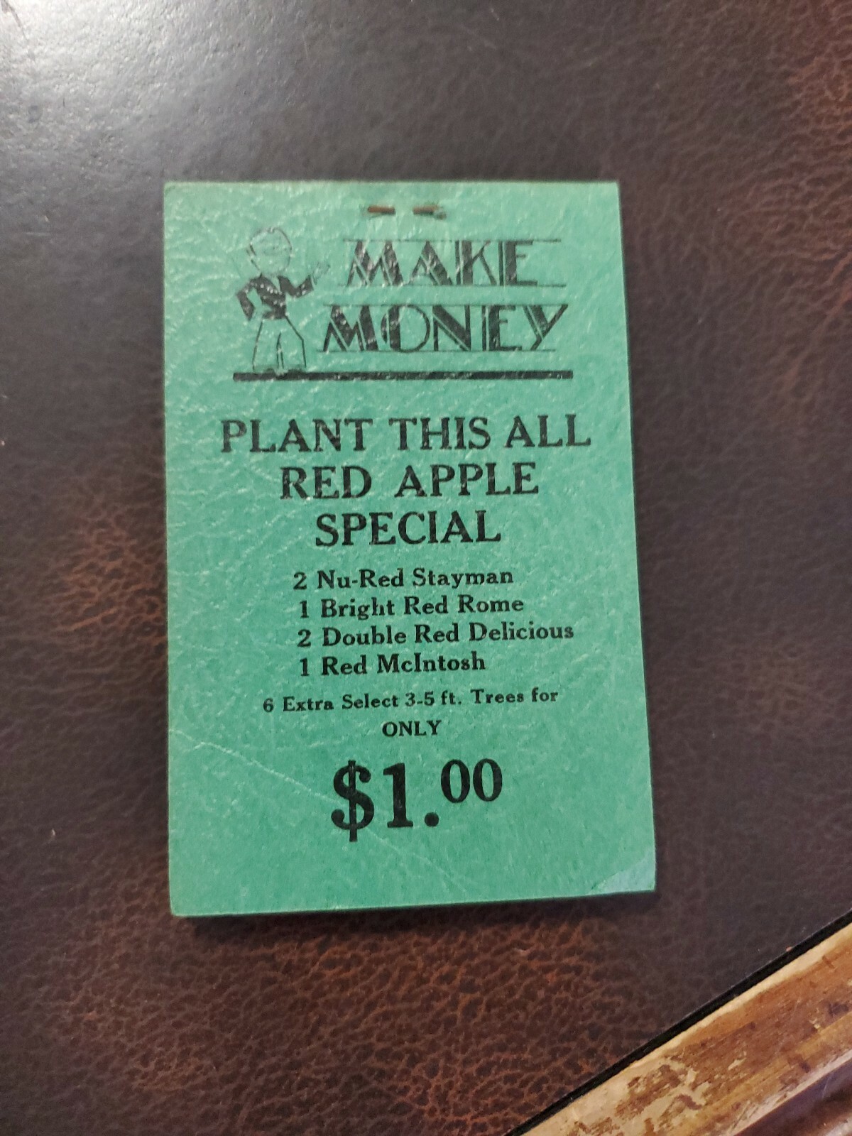 Vintage York Springs Pa Worleys Nurseries Memo Booklet 1930s
