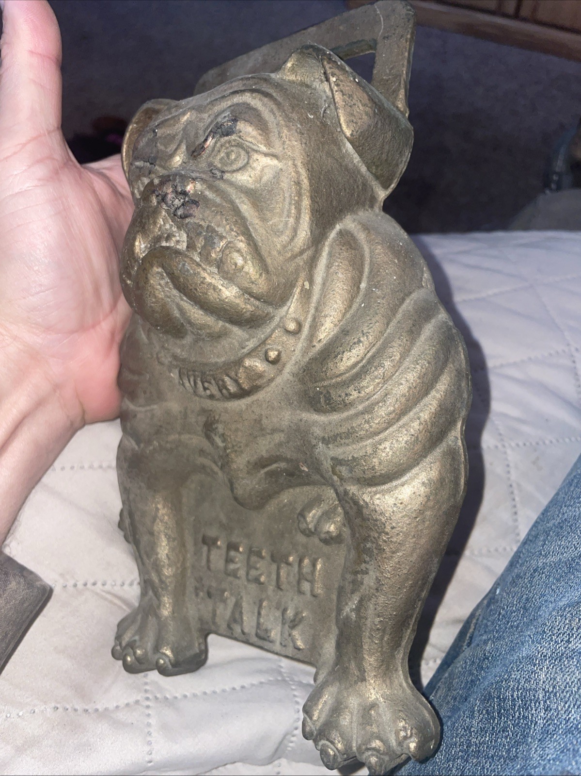 avery tractor advertisement Very rare antique bulldog AVERY 9 3/4 X 5 3/4 »